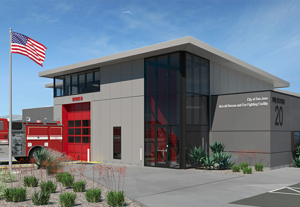 SJC Aircraft Rescue and Fire Fighting (ARFF) Facility Arora Engineers